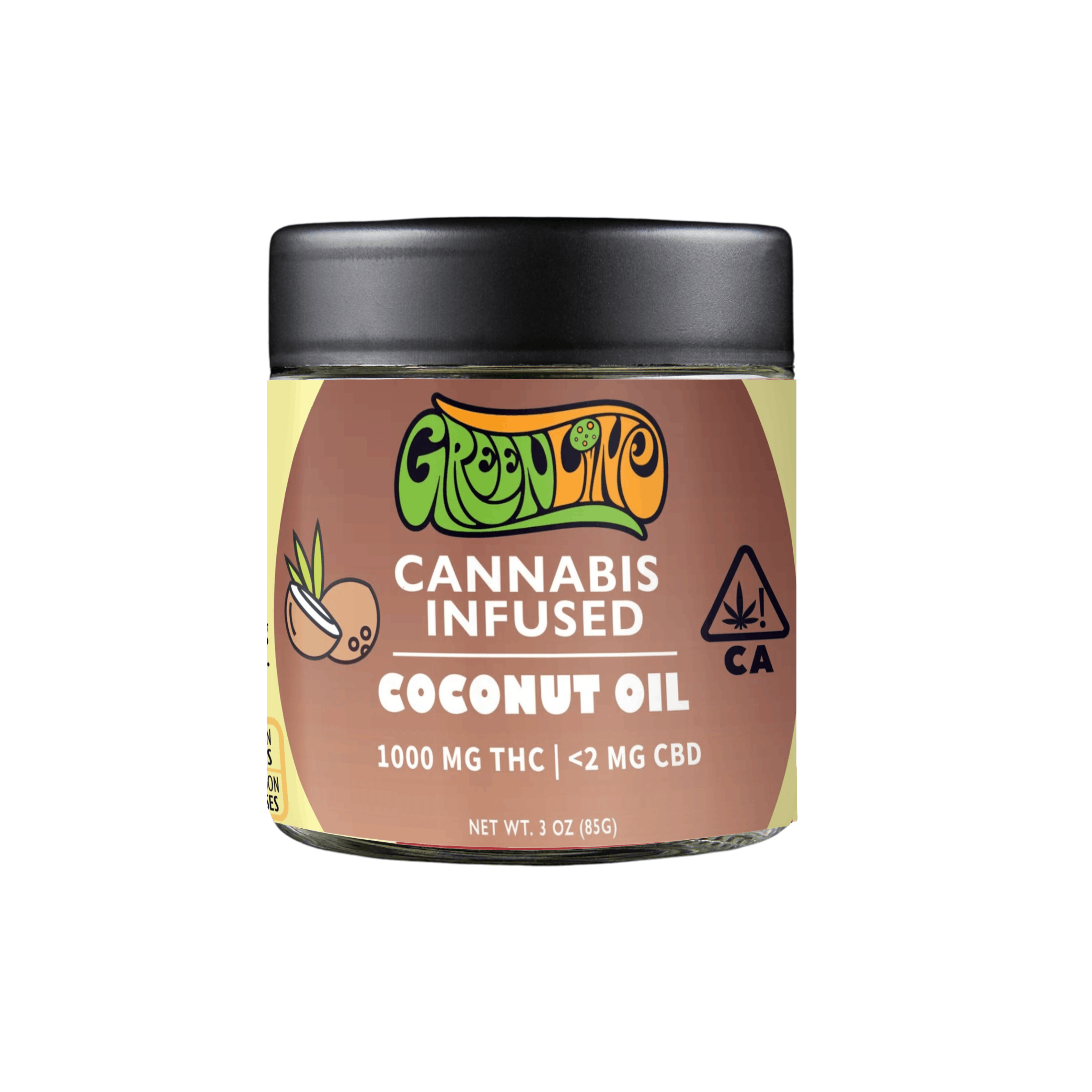 Greenline - Coconut Oil - 1000mg THC - 1