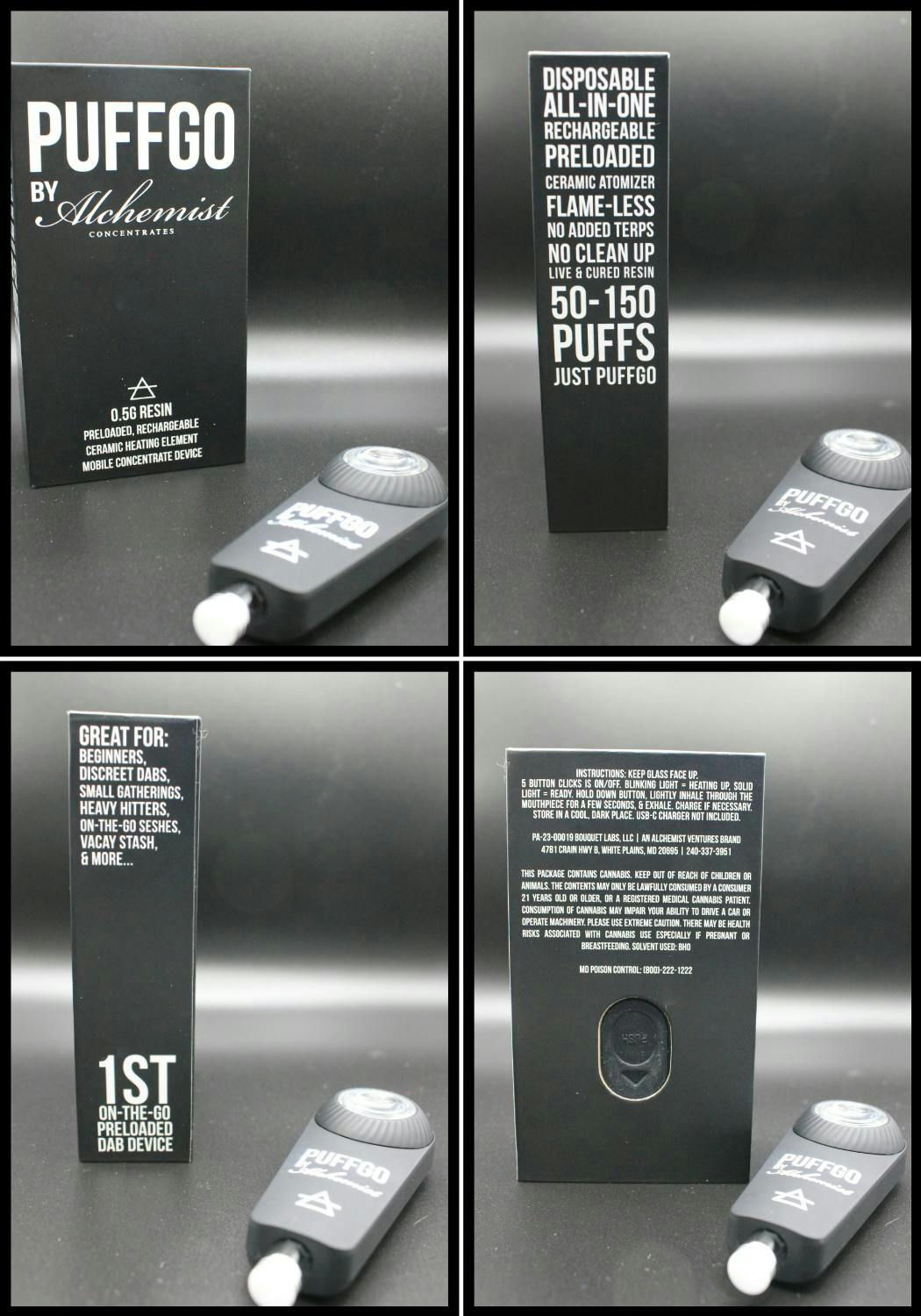 Alchemist Resins - Cherlato | Live Rosin Disposable | 0.5g - 1