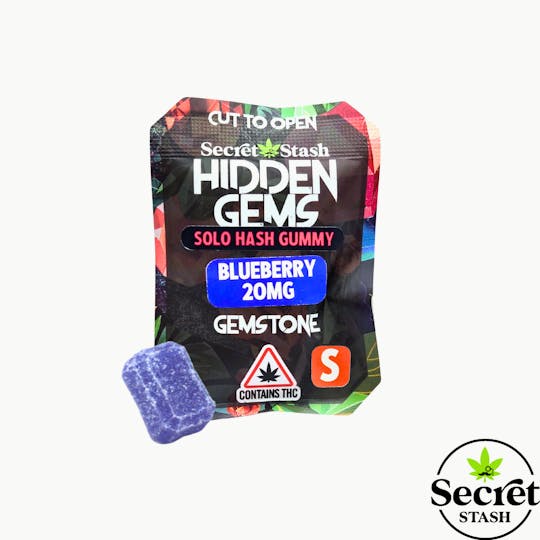 Secret Stash - Secret Stash | Hidden Gems | Solo | Hash | Blueberry | Sativa | 20mg - 1