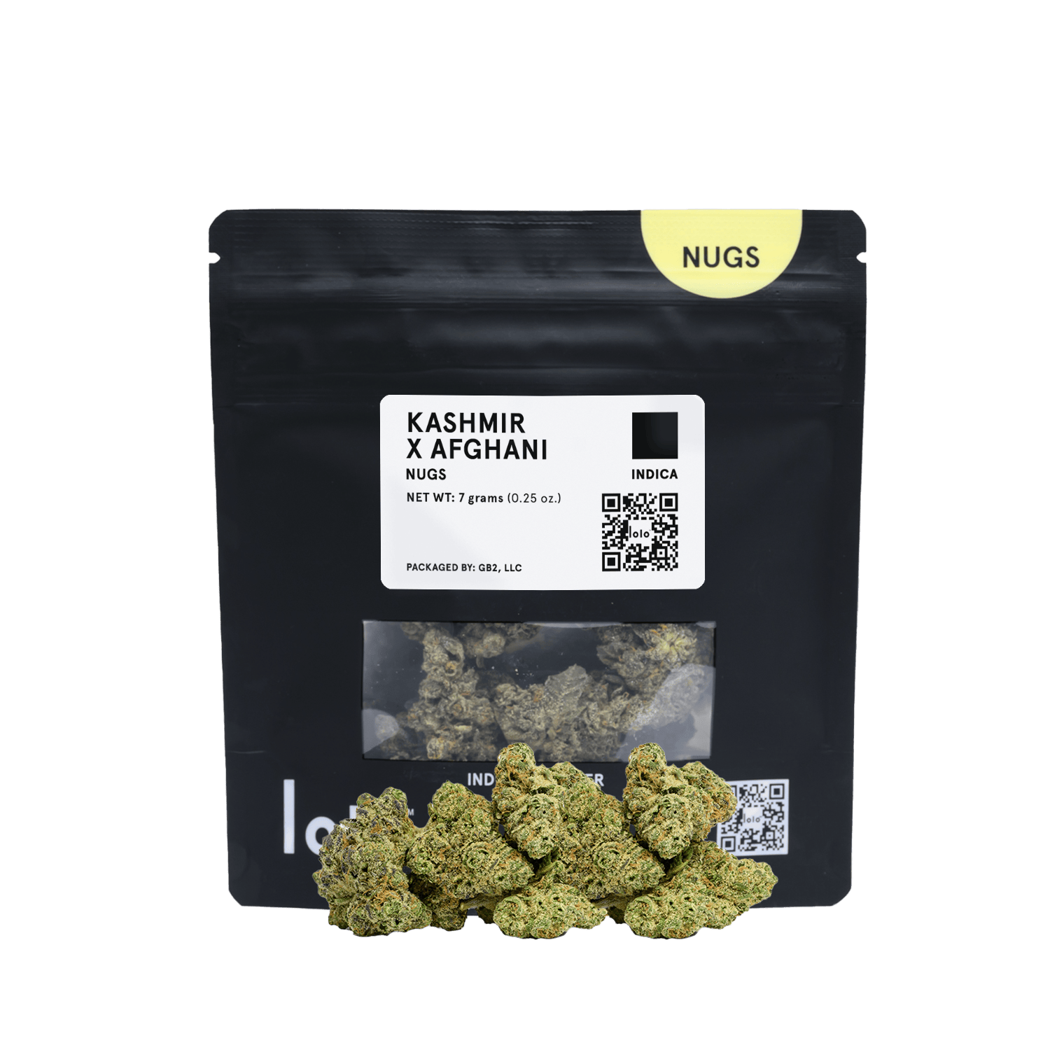 lolo - lolo | Kashmir + Afghani | Indoor Nugs | 7g - 1