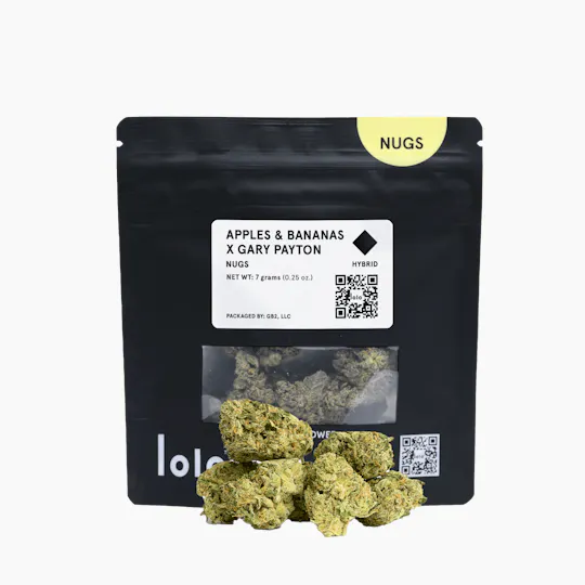 lolo - lolo | Apples & Bananas + Gary Payton | Indoor Nugs | 7g - 1