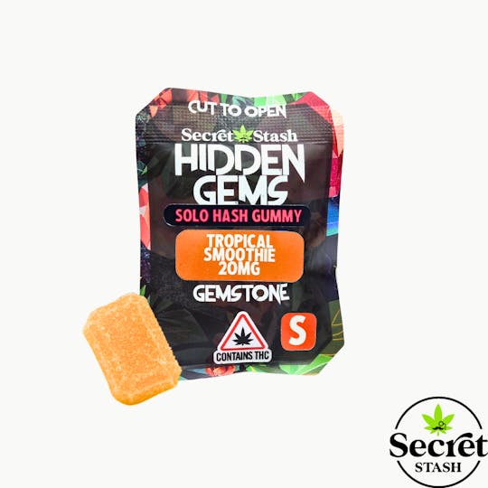 Secret Stash - Hidden Gems | Solo | Hash | Tropical Smoothie | Sativa | 20mg - 1