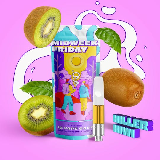 Midweek Friday - Killer Kiwi Cartridge | 1g - 1