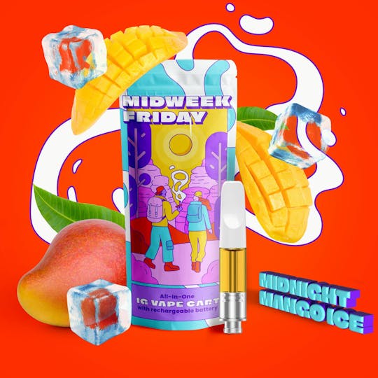 Midweek Friday - Midnight Mango Ice Cartridge | 1g - 1