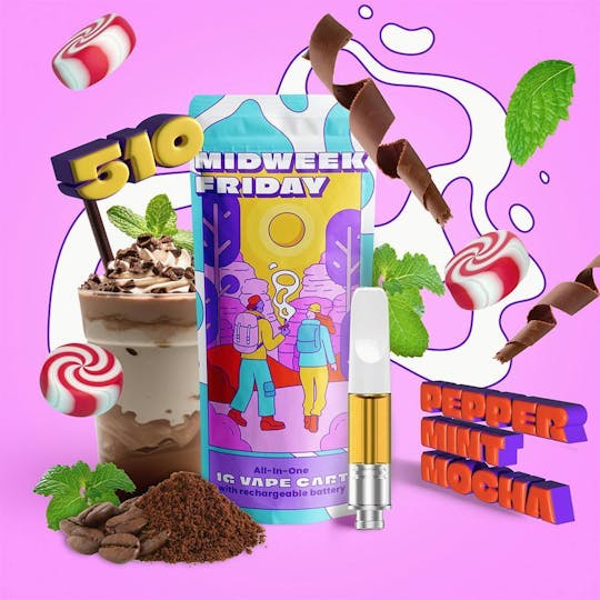 Midweek Friday - Peppermint Mocha Cartridge | 1g - 1