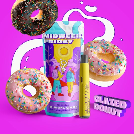 Midweek Friday - Glazed Donut AIO | 1g - 1