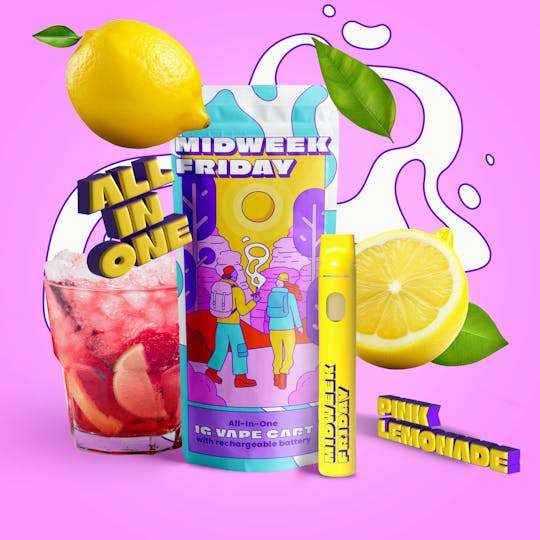 Midweek Friday - Pink Lemonade AIO | 1g - 1