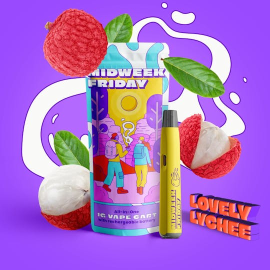 Midweek Friday - Lovely Lychee AIO | 1g - 1