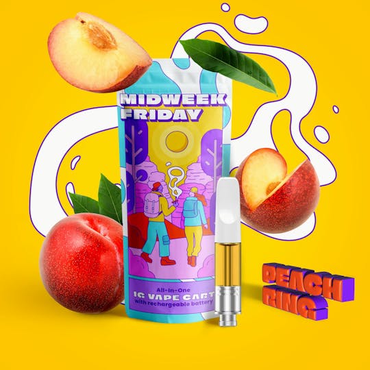 Midweek Friday - Peach Rings Cartridge | 1g - 1