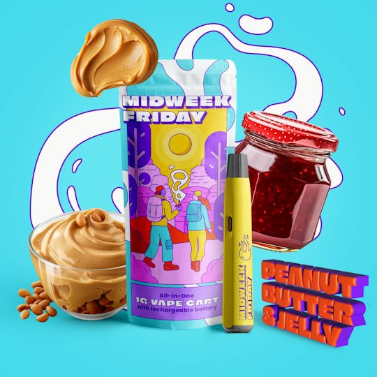 Midweek Friday - Peanut Butter and Jelly AIO | 1g - 1