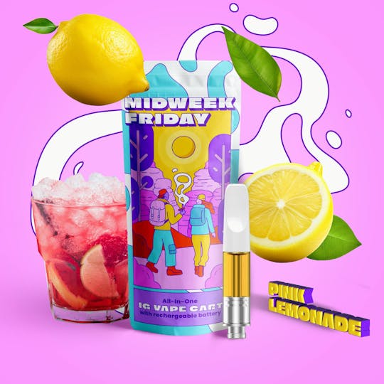 Midweek Friday - Pink Lemonade Cartridge | 1g - 1