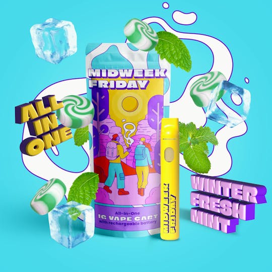 Midweek Friday - Winter Fresh Mint AIO | 1g - 1