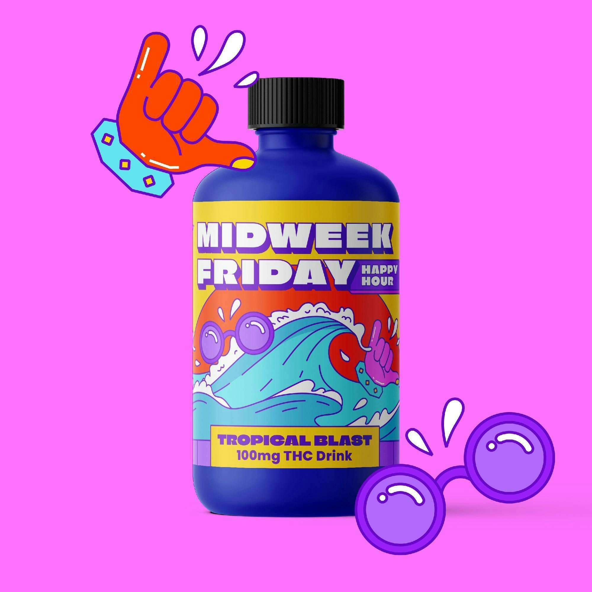 Midweek Friday - Tropical Blast [4oz] (100mg) - 1