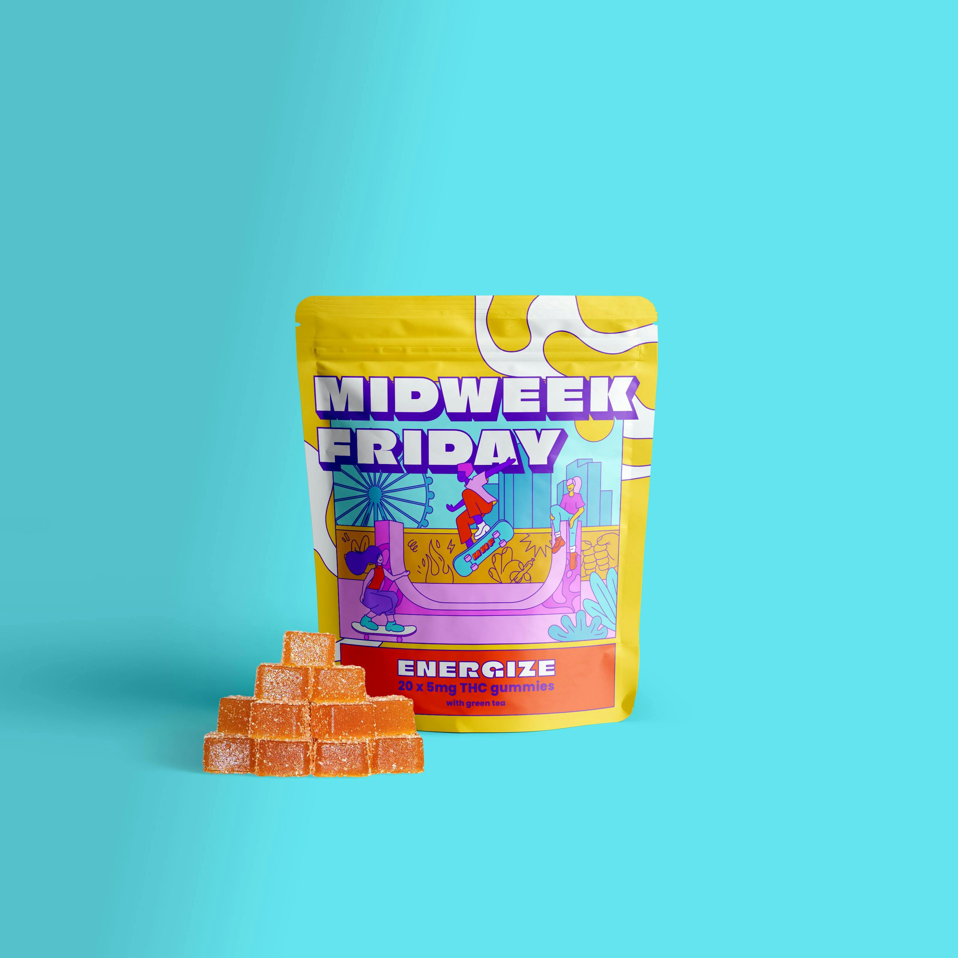 Midweek Friday - Energize | Gummies [20pk] (100mg) - 1