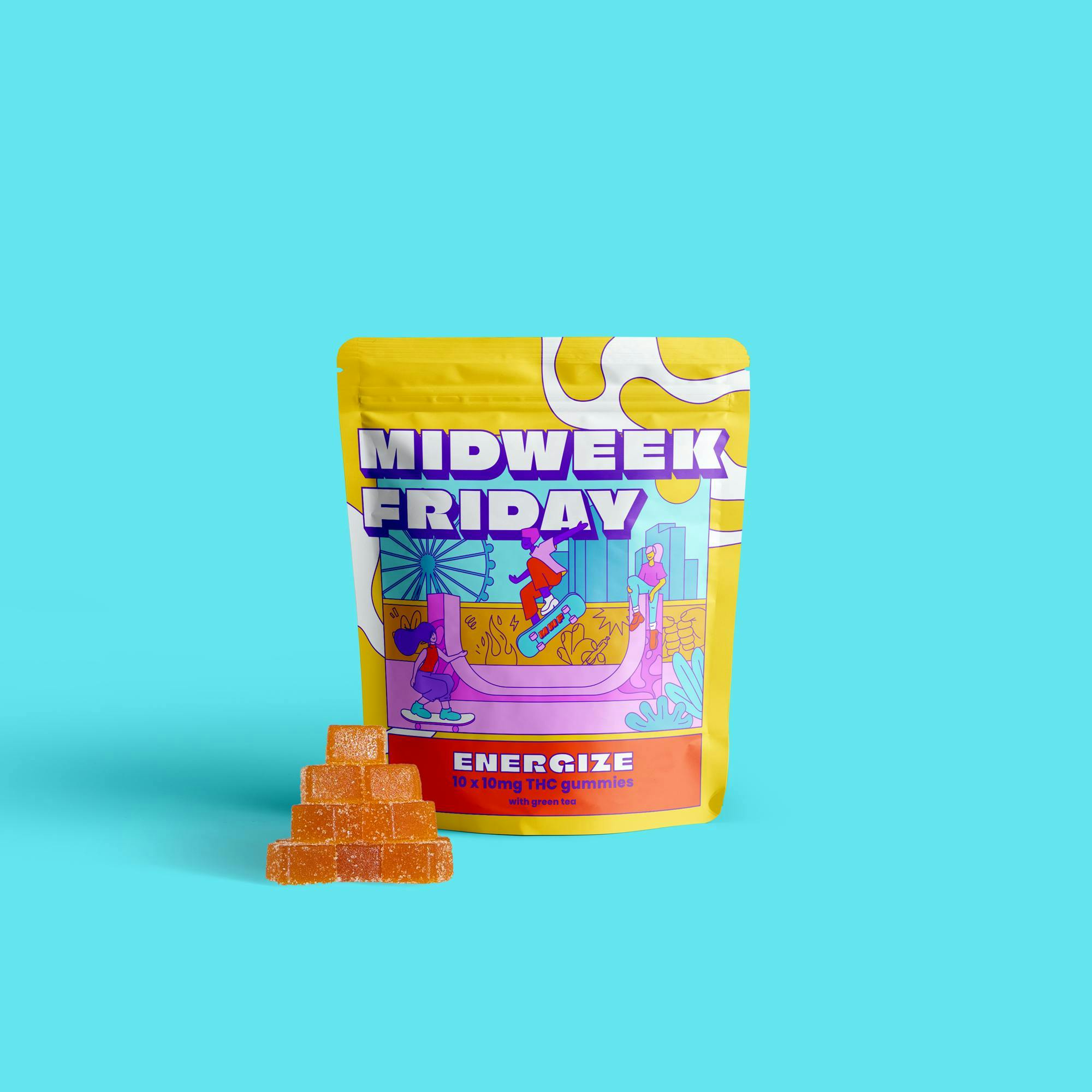 Midweek Friday - Energize | Gummies [10pk] (100mg) - 1