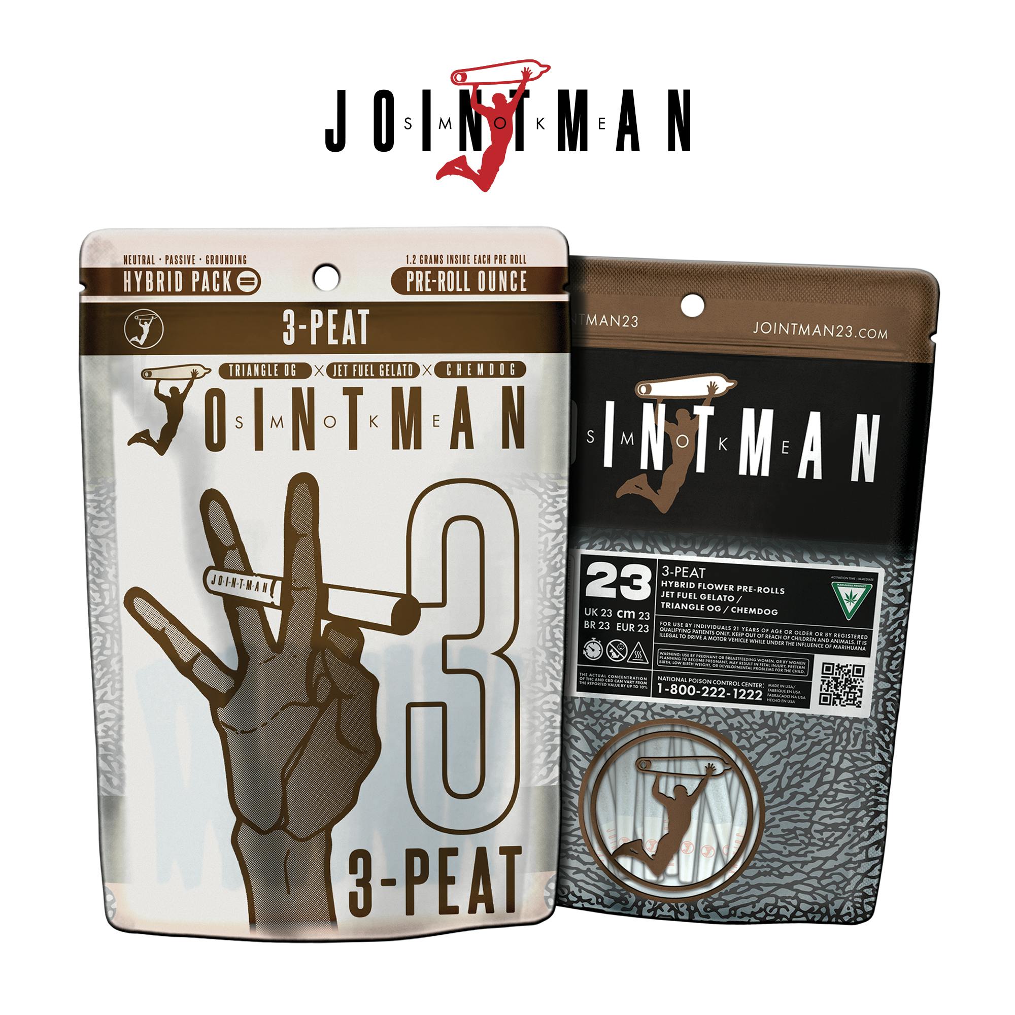 Jointman - Jointman - 1oz Pre-packed (23) Pre-rolls - 3 Peat - 1