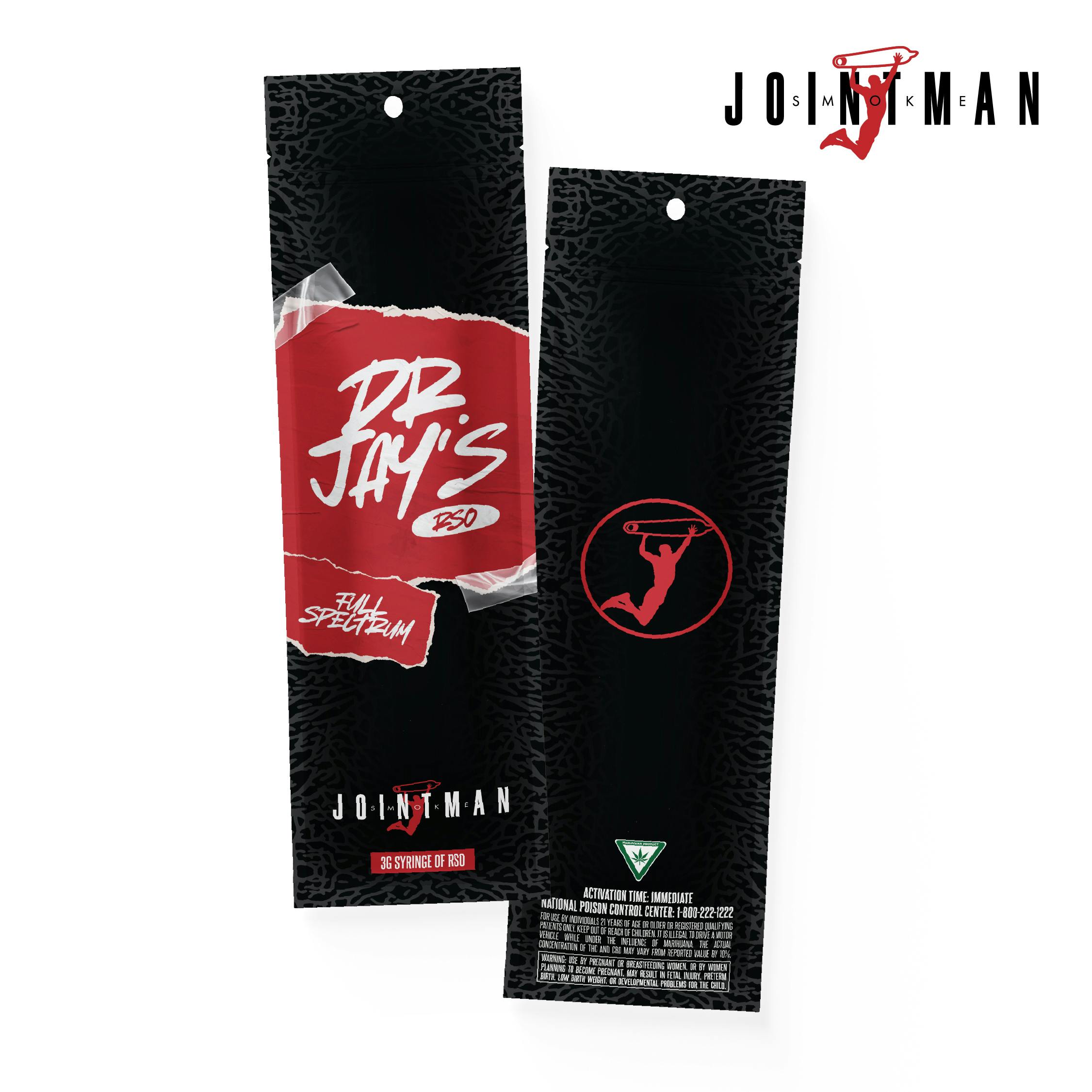 Jointman - Jointman - Dr. Jay's 3g Full Spectrum RSO - Gorilla Breath - 1