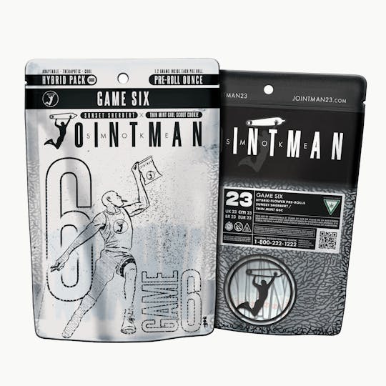 Jointman - Jointman - 1oz Pre-packed (23) Pre-rolls - Game 6 - 1