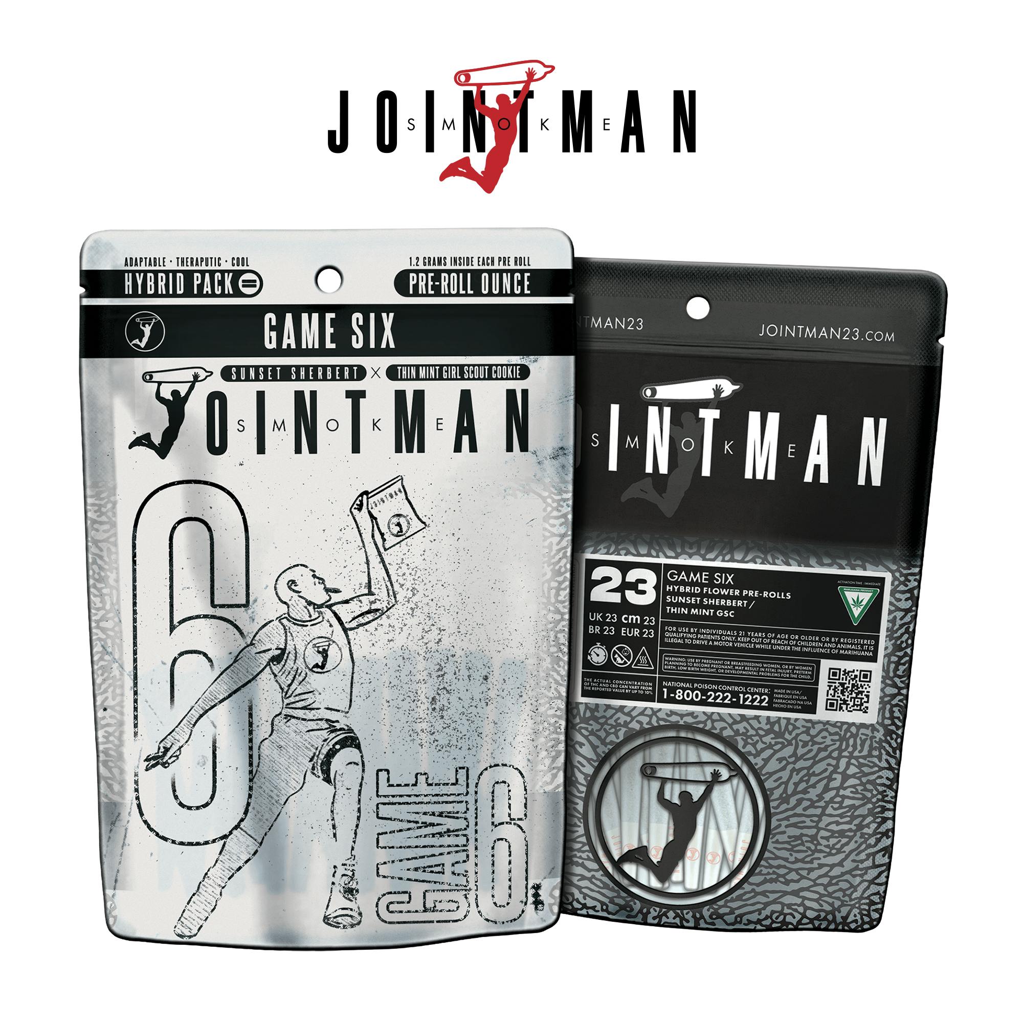 Jointman - Jointman - 1oz Pre-packed (23) Pre-rolls - Game 6 - 1