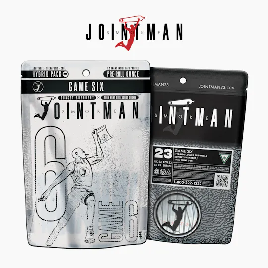 Jointman - Jointman - 1oz Pre-packed (23) Pre-rolls - Game 6 - 1