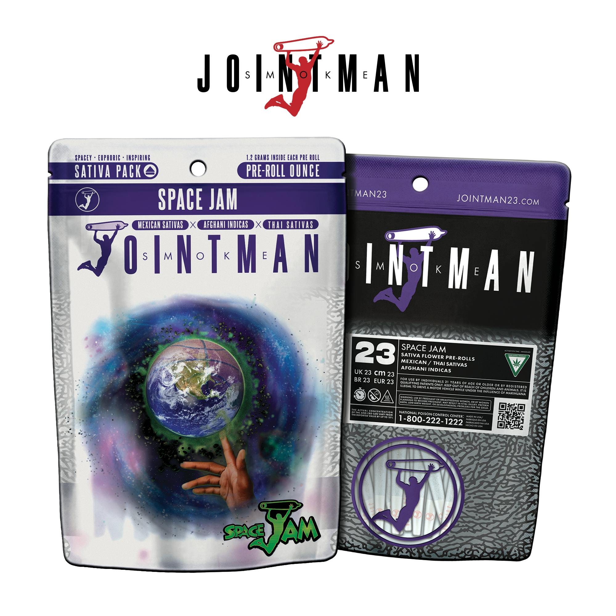 Jointman - Jointman - 1oz Pre-packed (23) Pre-rolls - Space Jam - 1