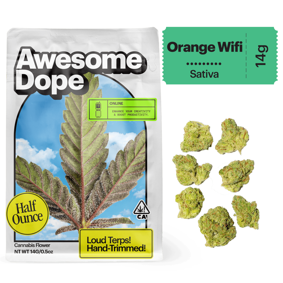 Awesome Dope - Awesome Dope | Orange Wifi | Smalls | 14g - 1