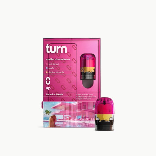 turn - 1.0g POD | malibu dreamhouse | botanica blends | up | - 1