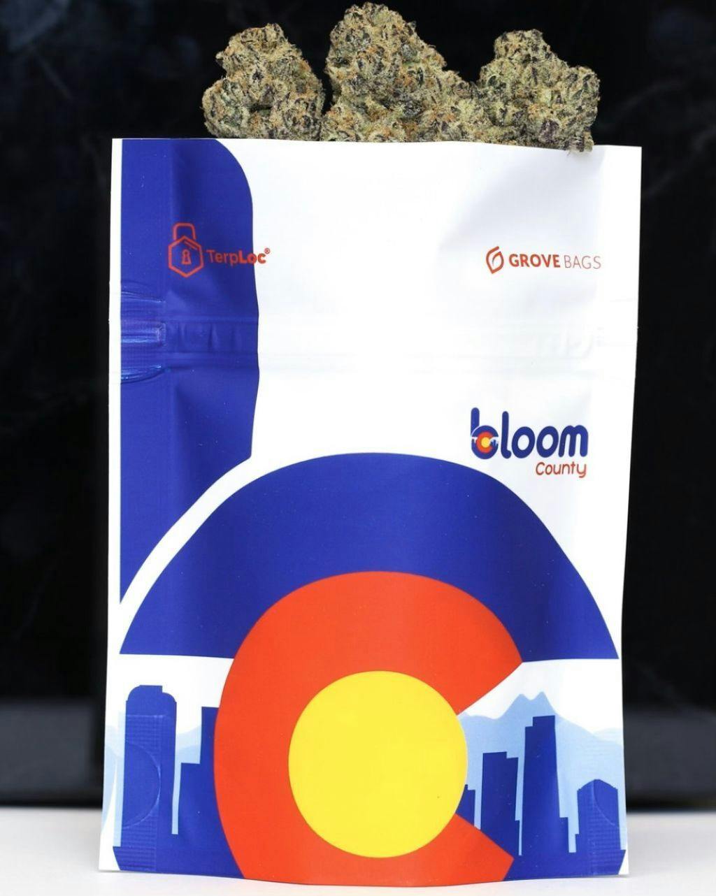 Bloom County - Purple Garlic - 3.5g Flower - 1