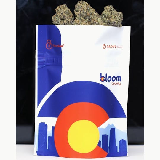 Bloom County - Purple Garlic - 3.5g Flower - 1