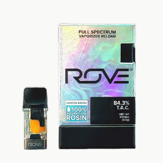 ROVE - Choco Haze | Ice Hash Live Rosin Vaporizer | 0.5g (Reload) - 1