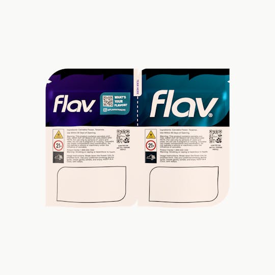 Flav - Blue Zlushies (H) & Crunch Berries (H) - Duo Flower - 14g - 1