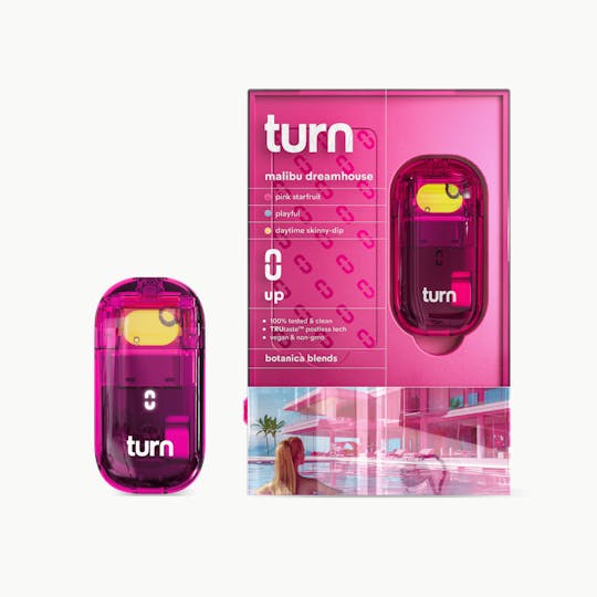 turn - 2.0g AIO | malibu dreamhouse | botanica blends | up | - 1