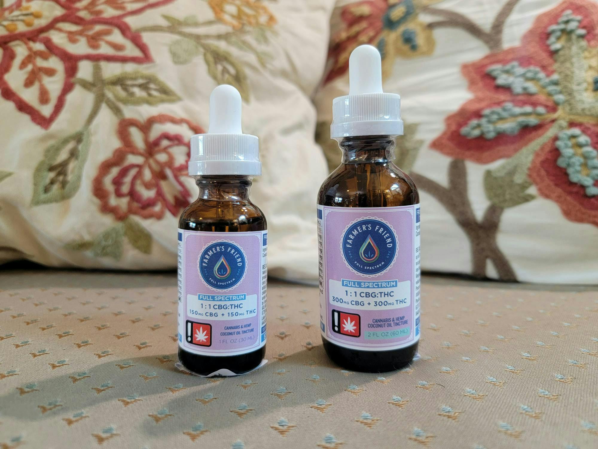 Farmer's Friend Extracts - 1:1 CBG:THC Tincture (2oz) - 1