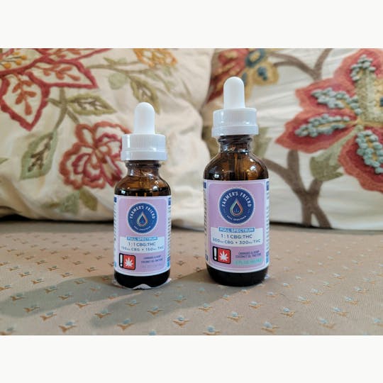 Farmer's Friend Extracts - 1:1 CBG:THC Tincture (2oz) - 1