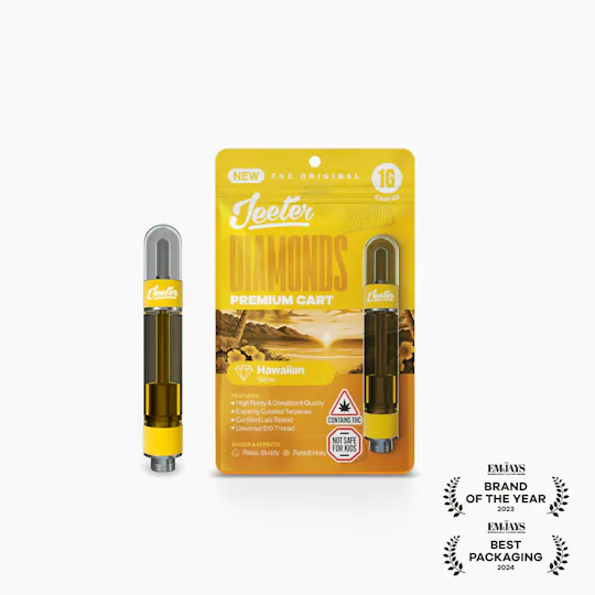 Jeeter - Jeeter | Hawaiian | Premium Diamonds Cartridge | 1g - 1