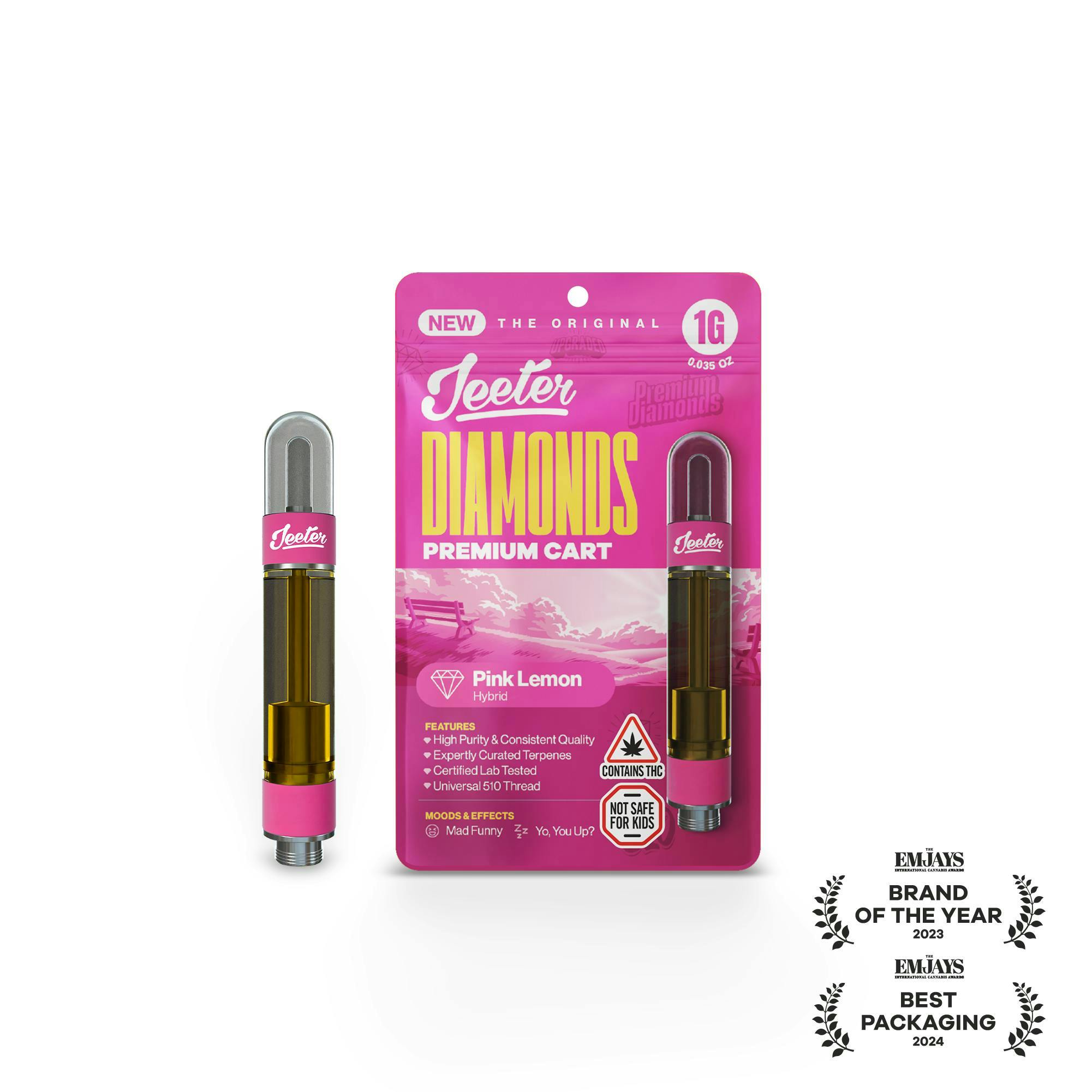 Jeeter - Jeeter | Pink Lemon | Premium Diamonds Cartridge | 1g - 1