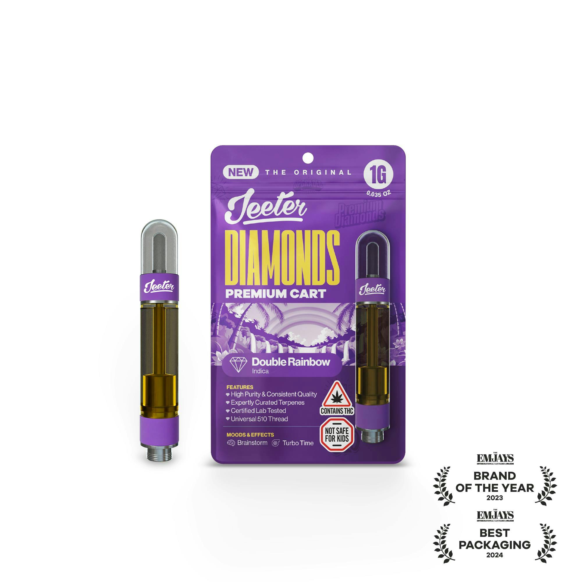 Jeeter - Jeeter | Double Rainbow | Premium Diamonds Cartridge | 1g - 1