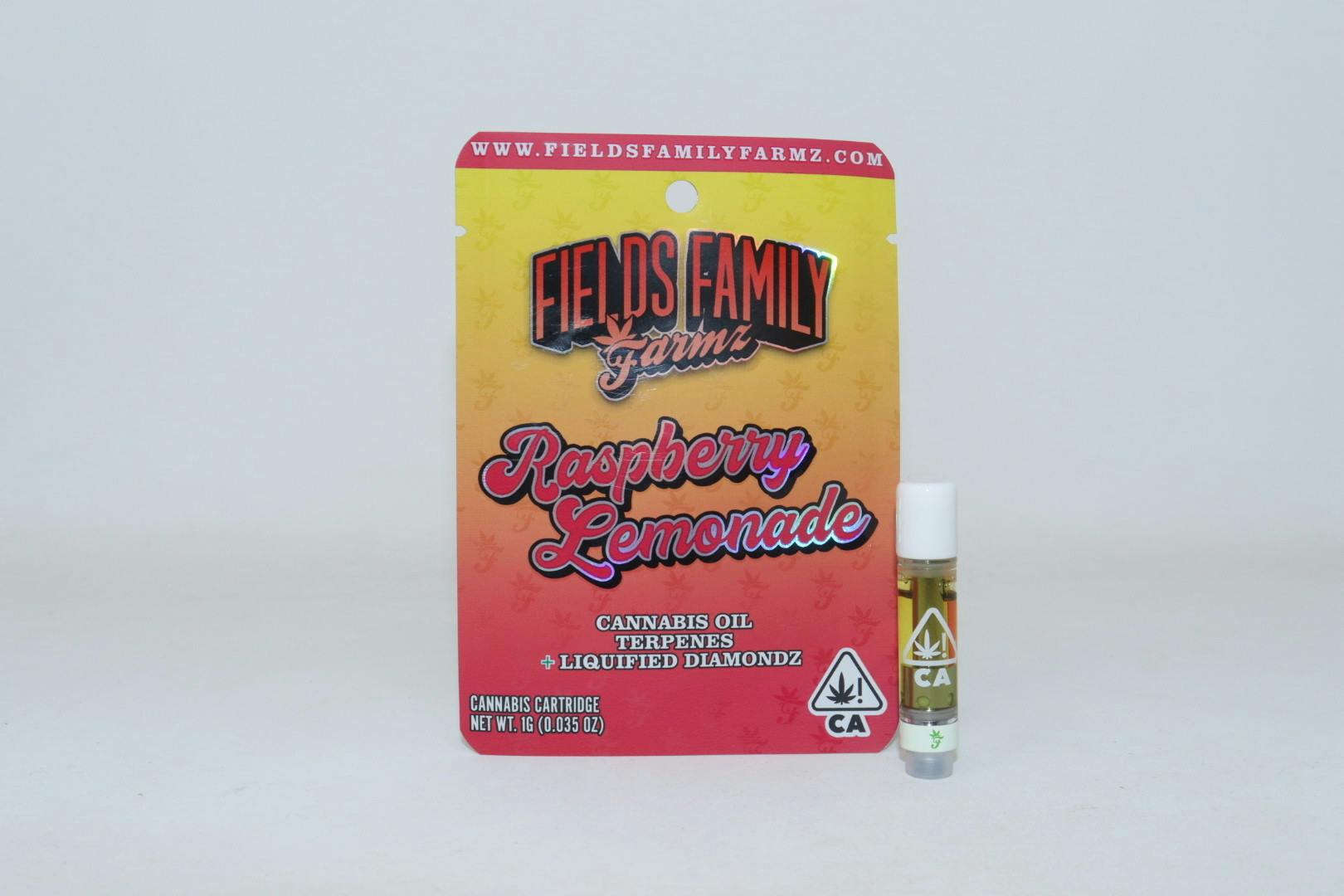 Fields Family Farmz - Raspberry Lemonade 1g Liquified Diamondz THC-A-Cartridge - 1