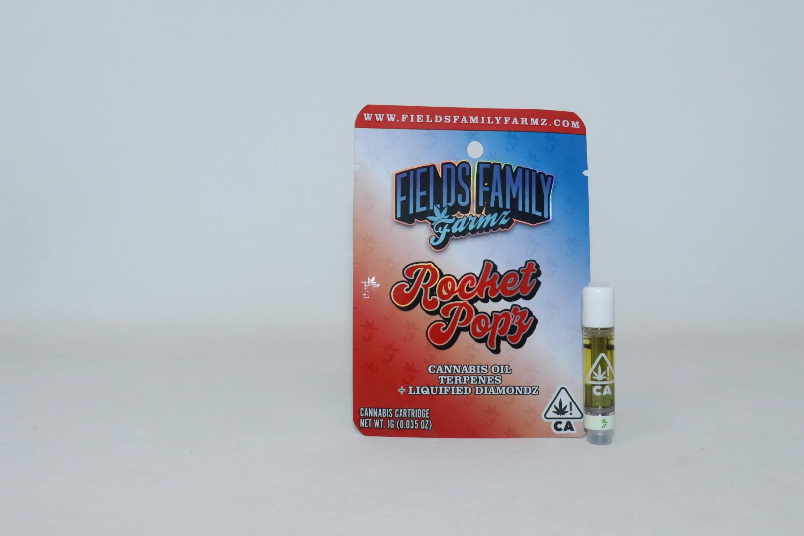 Fields Family Farmz - Rocket Popz 1g Liquified Diamondz THC-A-Cartridge - 1