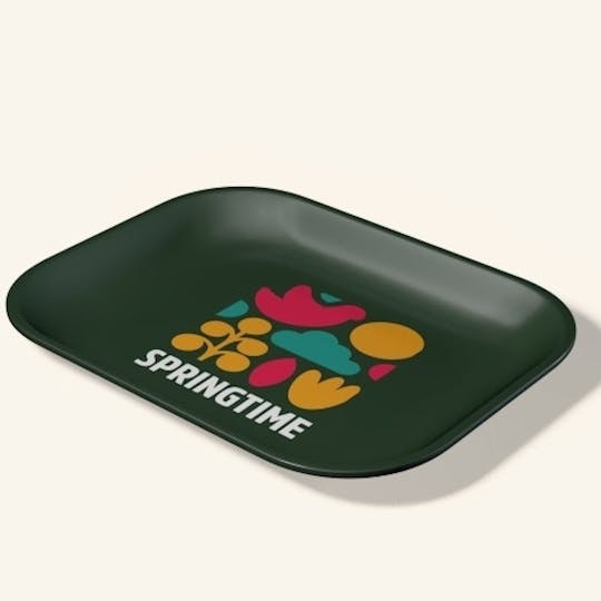 Springtime - Springtime Rolling Tray - 1