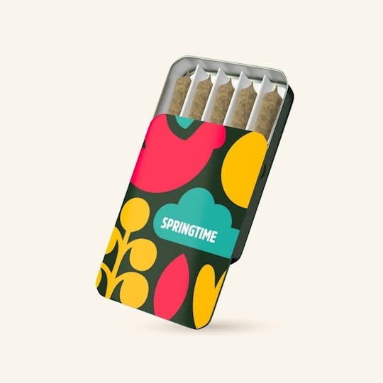 Springtime - Guava Zkittlez Prerolls (1g x 5) - 1