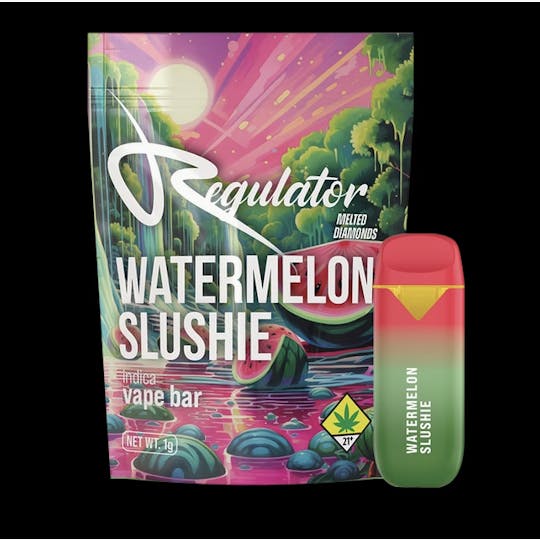 Regulator - Watermelon Slushie 1g Melted Diamonds Disposable - 1