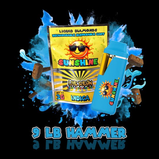 Sunshine Unlimited - Sunshine Unlimited - FSO Live Resin Disposable - 9Lb Hammer - 2 g - 1