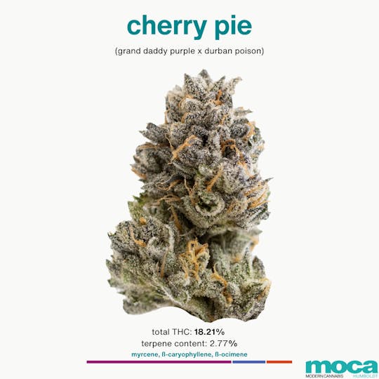 MOCA Humboldt - MOCA Flowers - 1g Smalls - Cherry Pie - 1