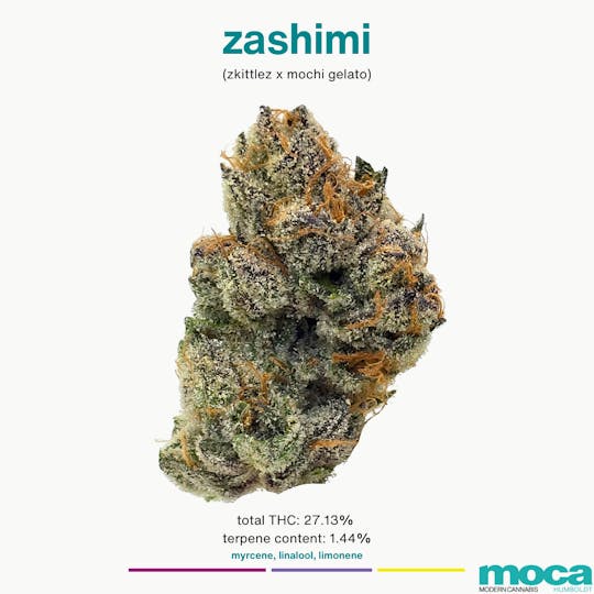 MOCA Humboldt - MOCA Flowers - 1g Smalls - Zashimi - 1