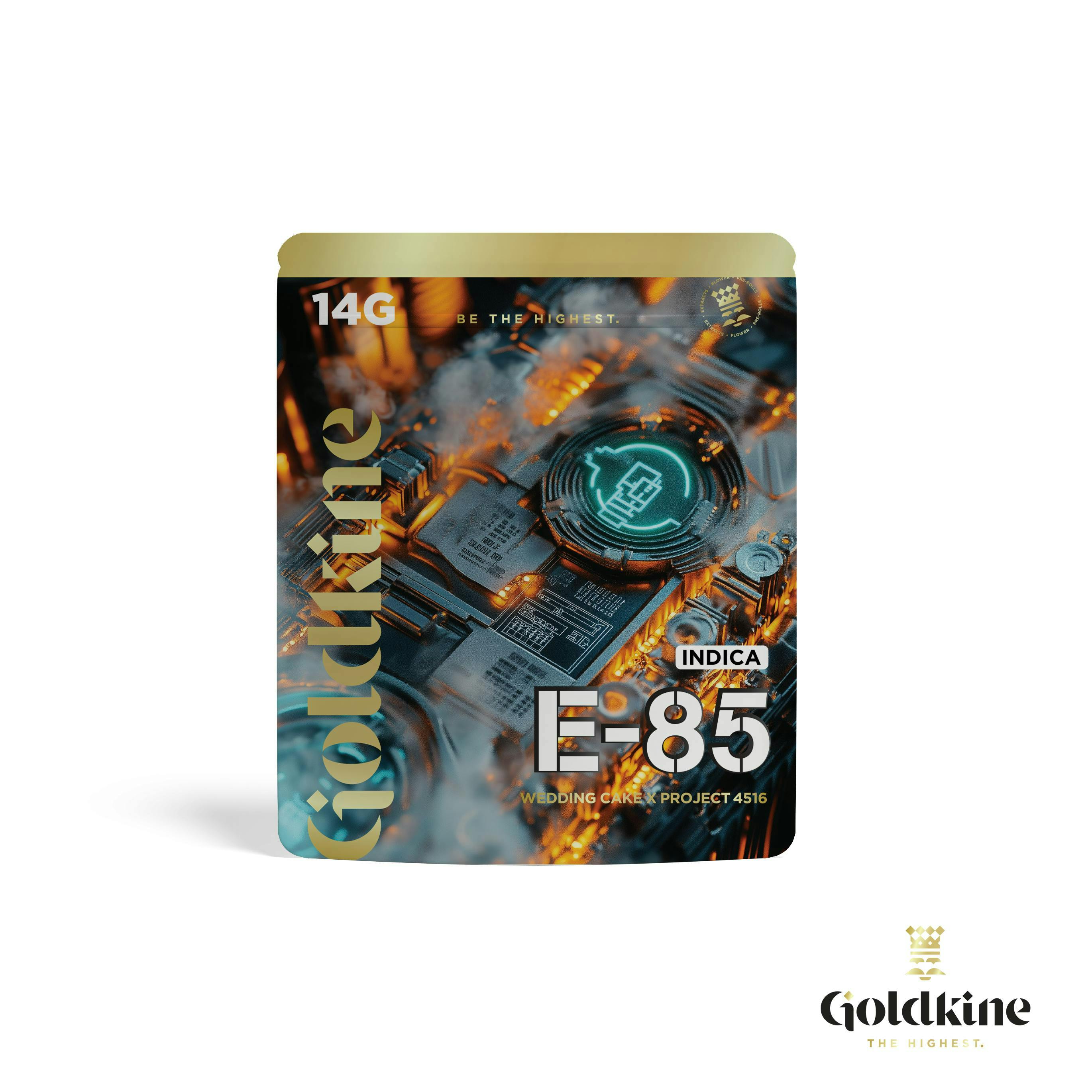 Goldkine - Goldkine Flower 14G (Mylar) | E-85 - 1