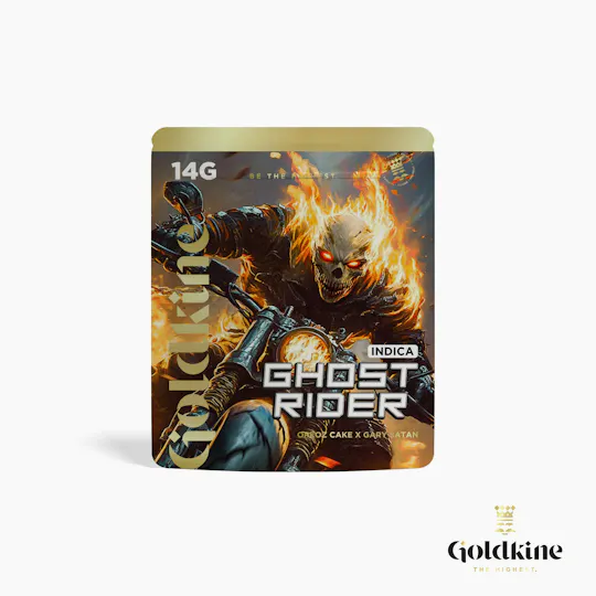 Goldkine - Goldkine Flower 14G (Mylar) | Ghost Rider - 1