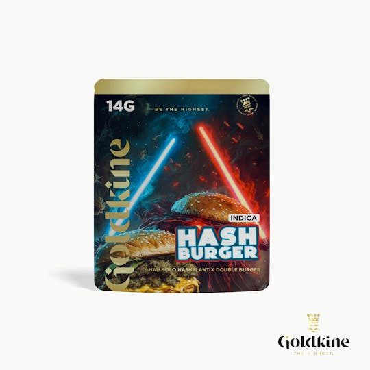 Goldkine - Goldkine Flower 14G (Mylar) | Hash Burger - 1