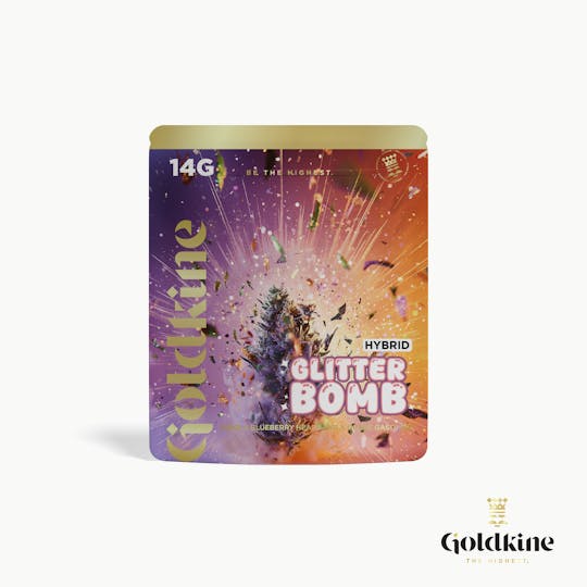 Goldkine - Goldkine Flower 14G (Mylar) | Glitter Bomb - 1