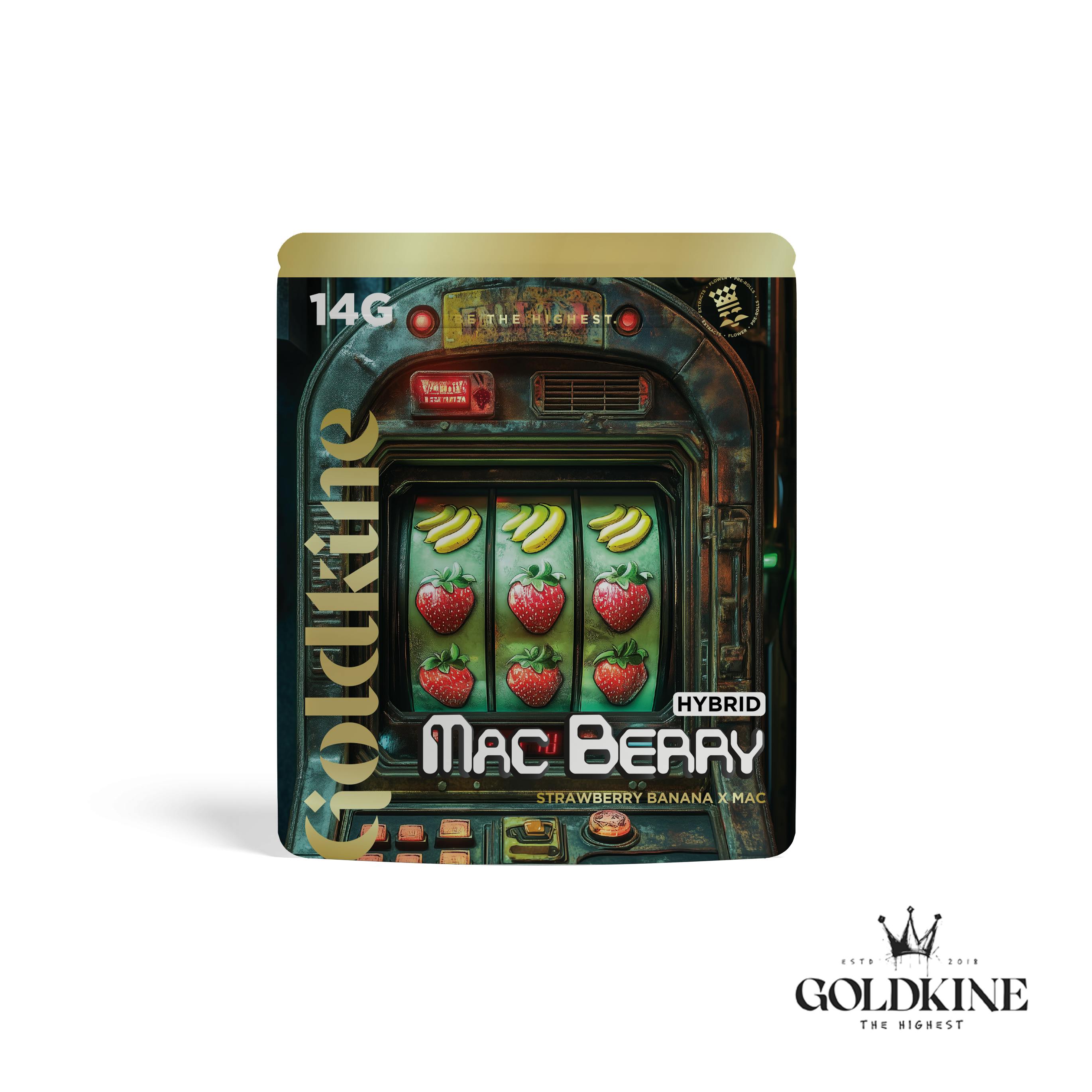 Goldkine - Goldkine Flower 14G (Mylar) | Mac Berry - 1